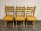 Vintage Brutalist Dining Chairs, 1960s, Set of 6, Immagine 4