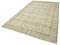 Vintage Turkish Beige Area Rug 3