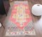 Vintage Turkish Oushak Handmade Wool Rug 1