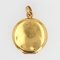 French Diamond 18 Karat Yellow Gold Medallion, 1900s, Image 12