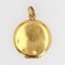 French Diamond 18 Karat Yellow Gold Medallion, 1900s, Immagine 12