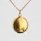 French Diamond 18 Karat Yellow Gold Medallion, 1900s, Immagine 8