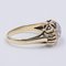 Vintage 14k Yellow Gold Ring with Diamond 0.15 ct, 1940s, Image 4