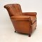 Antique French Style Leather Club Armchair 5