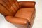 Antique French Style Leather Club Armchair, Image 4