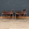 Chrome Plated & Leather Wassily Chairs from Knoll Inc. / Knoll International, 1980s, Set of 2, Imagen 6