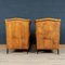 20th Century Dutch Sheepskin Leather Wingback Chairs, Set of 2, Imagen 7