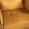 20th Century Dutch Sheepskin Leather Wingback Chairs, Set of 2 25