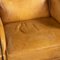 20th Century Dutch Sheepskin Leather Wingback Chairs, Set of 2, Image 25