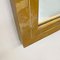 Mid-Century Modern Italian Rectangular Brass Mirror, 1980s 7