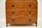 Antique Burr Walnut Wardrobe on Chest 10