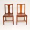 Art Deco Solid Mahogany Side Chairs, 1937, Set of 2, Immagine 11