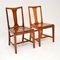 Art Deco Solid Mahogany Side Chairs, 1937, Set of 2 2