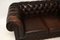 Antique Victorian Style Leather Chesterfield Sofa 6