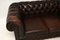 Antique Victorian Style Leather Chesterfield Sofa, Image 6