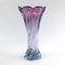 Mid-Century Twisted Murano Glass Vase from Made Murano Glass, 1960s 1