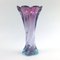 Mid-Century Vase aus gedrehtem Muranoglas von Made Murano Glas, 1960er 1