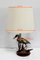 Lámpara de mesa Heron de latón, años 70, Imagen 14