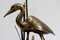 Great Brass Heron Table Lamp, 1970s 6