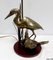 Great Brass Heron Table Lamp, 1970s, Image 5