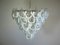 Murano Chandelier with 50 Lattimo Glasses by Mazzega, 1979, Image 11