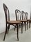 Bistro Chairs in Cane from Thonet, 1890s, Set of 4, Image 18