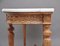 18th Century Pine and Marble Console Tables, Set of 2, Image 7