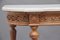 18th Century Pine and Marble Console Tables, Set of 2 5
