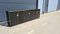 Black Glass Credenza Attributed to Maison Jansen 3