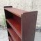 Vintage Mahogany and Glass Bookcase, Imagen 6