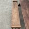 Convent Table and Benches, Set of 3 2