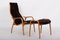 Lamino Chair and Stool by Yngve Ekström for Swedese, Set of 2 1