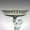 Antique Victorian English Cherub Compote Dish and Grape Bowl with Decorative Putti, Imagen 9