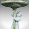 Antique Victorian English Cherub Compote Dish and Grape Bowl with Decorative Putti, Immagine 11