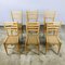 Vintage Dining Chairs in the Style of Gio Ponti, 1970s, Set of 6 1