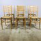 Vintage Dining Chairs in the Style of Gio Ponti, 1970s, Set of 6 3