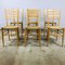 Vintage Dining Chairs in the Style of Gio Ponti, 1970s, Set of 6, Image 3