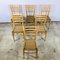Vintage Dining Chairs in the Style of Gio Ponti, 1970s, Set of 6 7