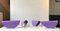 Scandinavian Purple Half-Moon Wall Sconces, Set of 4, Immagine 2