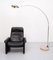 Large Brass Arc Lamp by Leonardo Marelli, 1980s 2