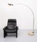 Large Brass Arc Lamp by Leonardo Marelli, 1980s, Immagine 2