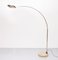 Large Brass Arc Lamp by Leonardo Marelli, 1980s 1