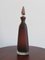 Italian Murano Glass Incisi Bottle from Venini, 1980s 2
