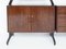 Italian Mahogany Freestanding Modular Bookcase with Drawer Storage by Gianfranco Frattini for Dassi, 1960s 6