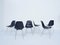 Dark Blue DSX Side Chairs in Fiberglass by Charles & Ray Eames for Herman Miller, USA, 1955, Set of 6 2