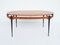 Oval Table or Desk with Suspended Top by Silvio Cavatorta, Italy, 1950s, Immagine 1