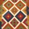 Vintage Decorative Maimana Kilim Hall Runner, Imagen 10