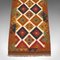 Vintage Decorative Maimana Kilim Hall Runner, Imagen 9