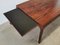Scandinavian Coffee Table in Rosewood with Drawers, Image 6