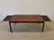 Scandinavian Coffee Table in Rosewood with Drawers, Image 4